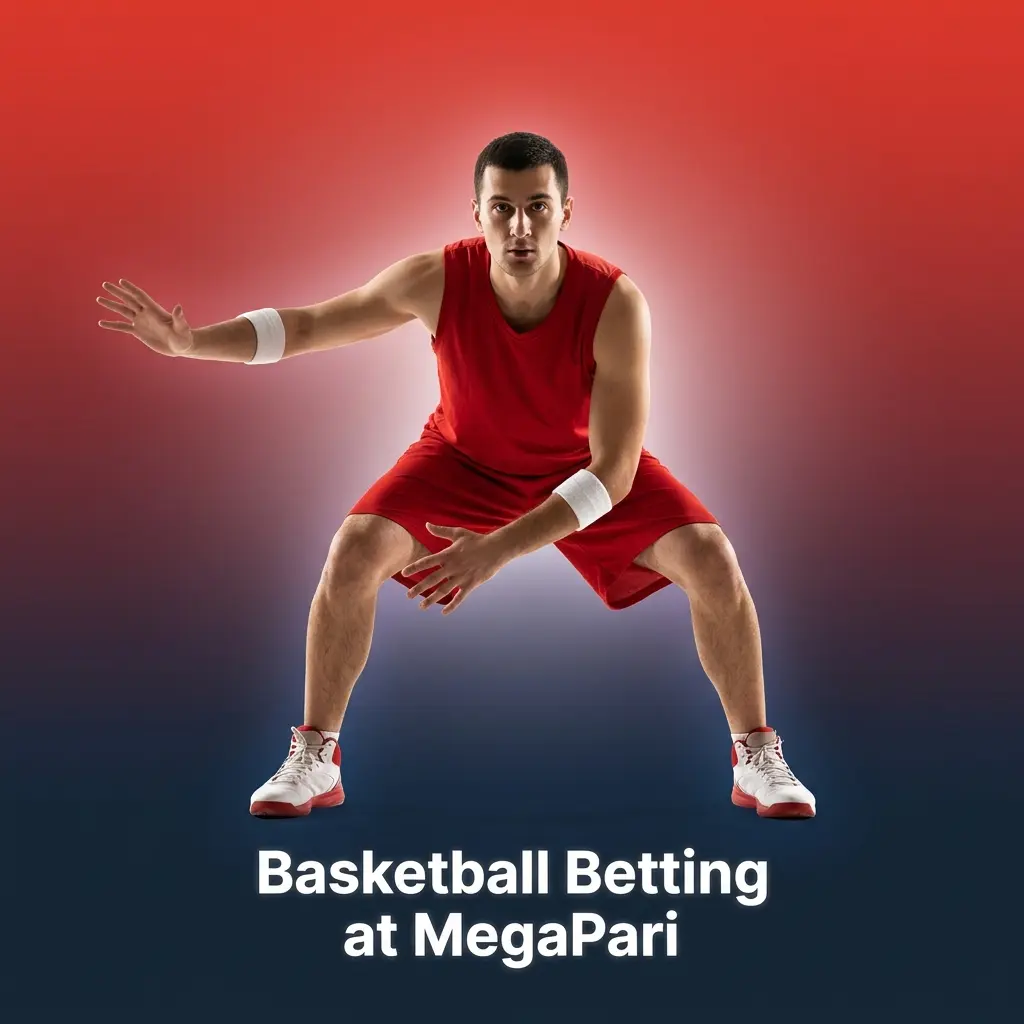 MegaPari basketball betting markets for NBA, EuroLeague, NCAA and FIBA with live betting options and player props