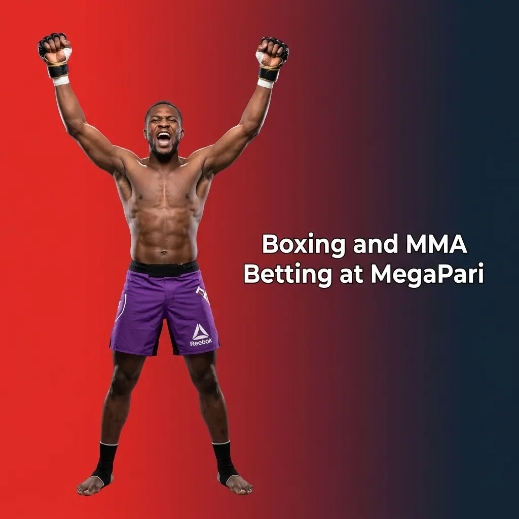 MegaPari boxing and MMA betting markets for UFC, Bellator, and world championship bouts with live odds