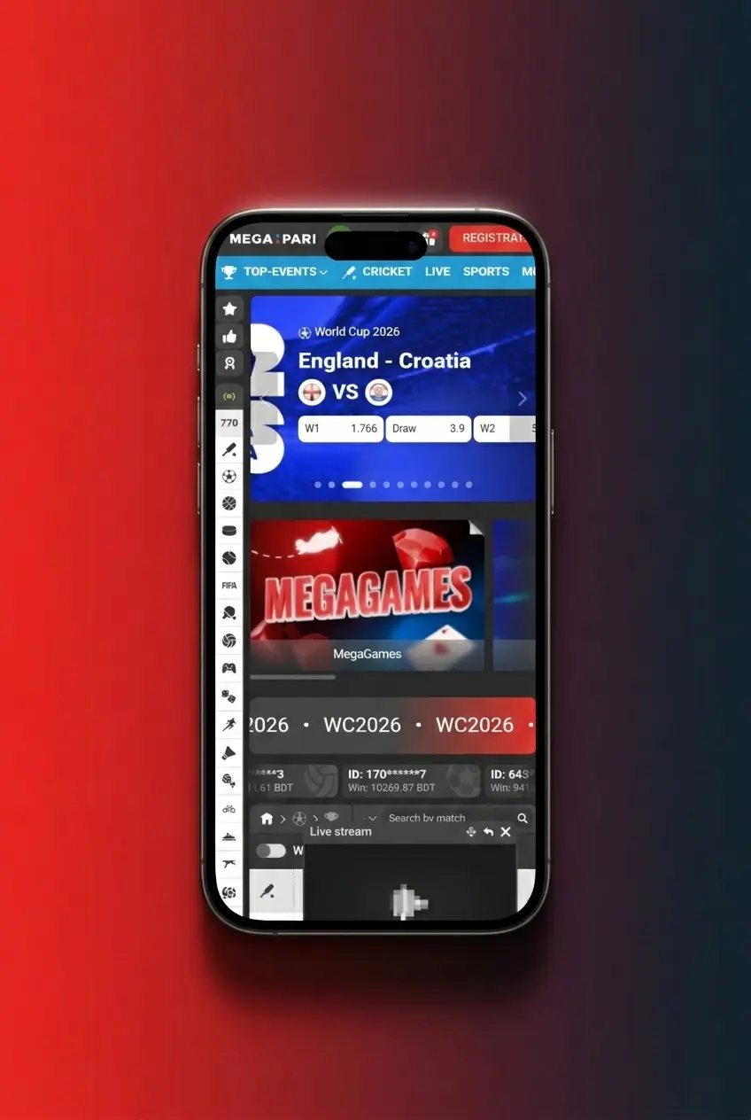 MegaPari APK download and install steps on Android device for Aviator casino game access