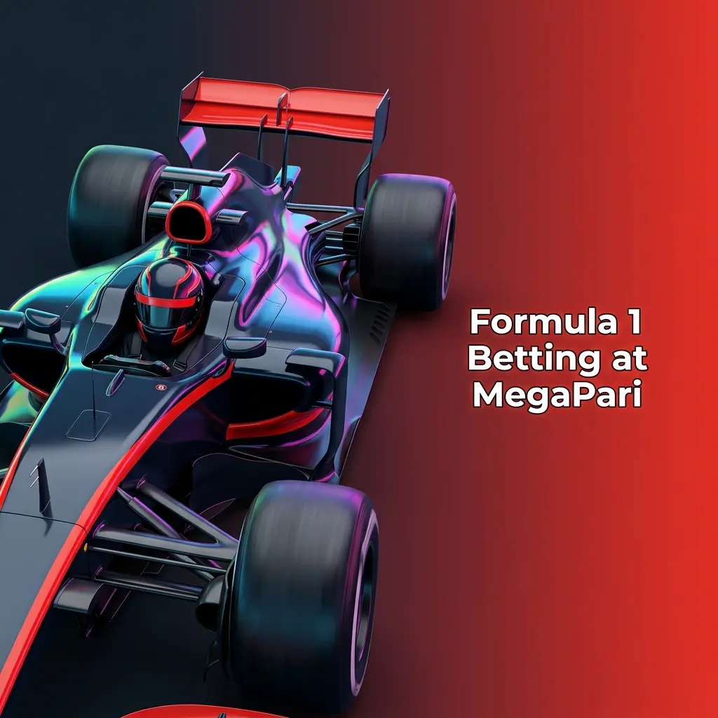 Formula 1 betting markets at MegaPari covering Grand Prix races, race winner, pole position, and championship outrights