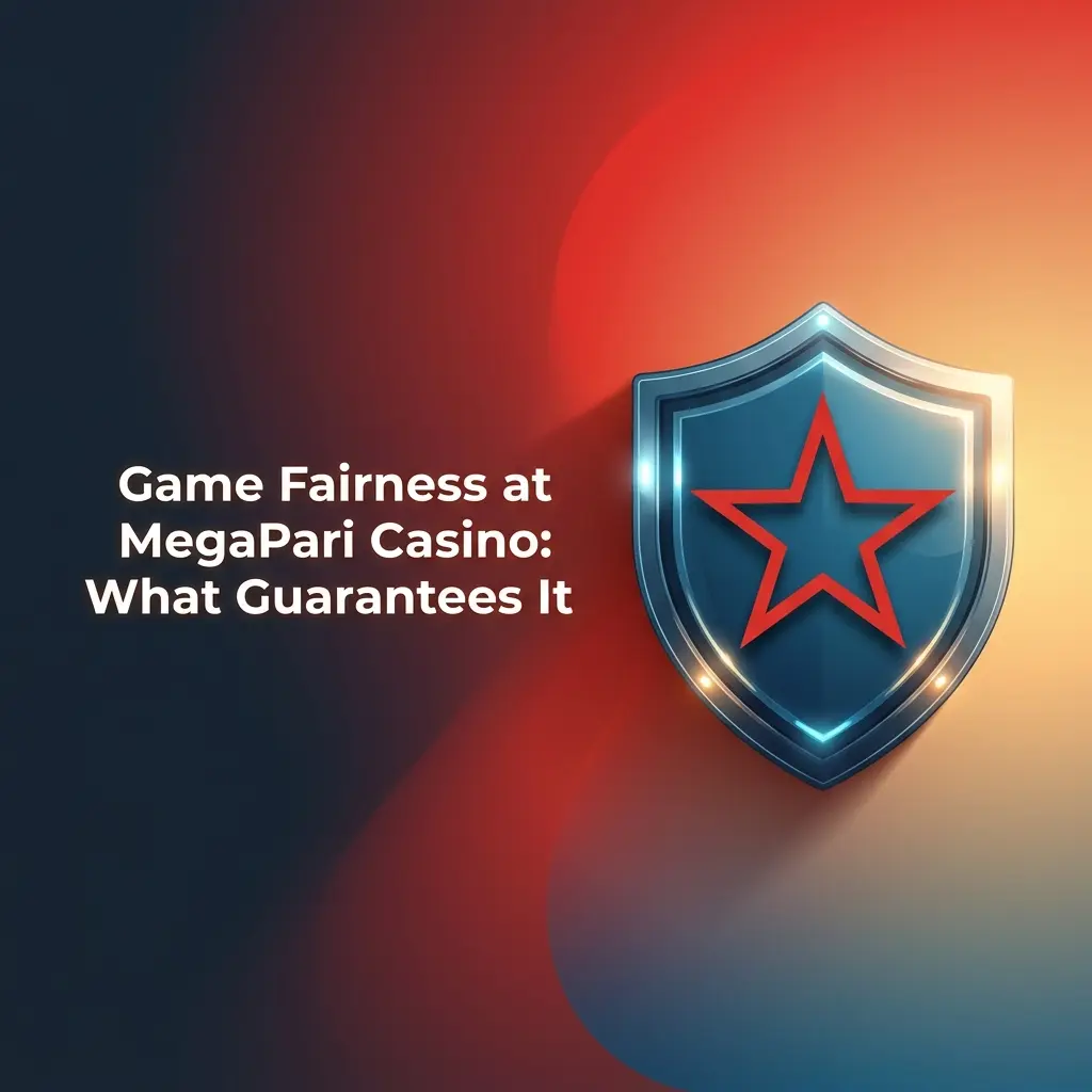 MegaPari Casino game fairness with Curaçao licence, RNG certification from BMM, GLI, and iTech Labs for provably fair gaming