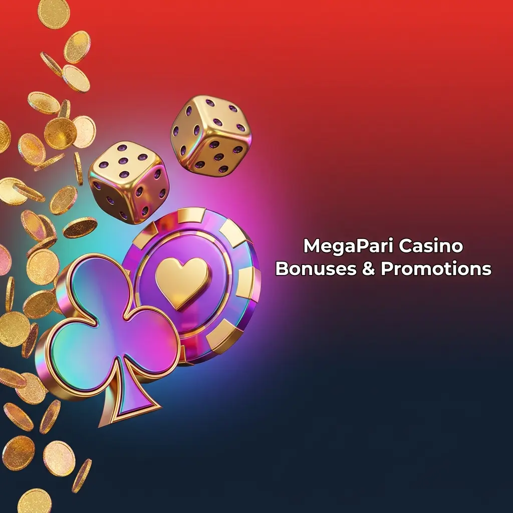 MegaPari Casino bonuses and promotions including cashback, free spins, reload offers, and tournaments for Ethiopia players