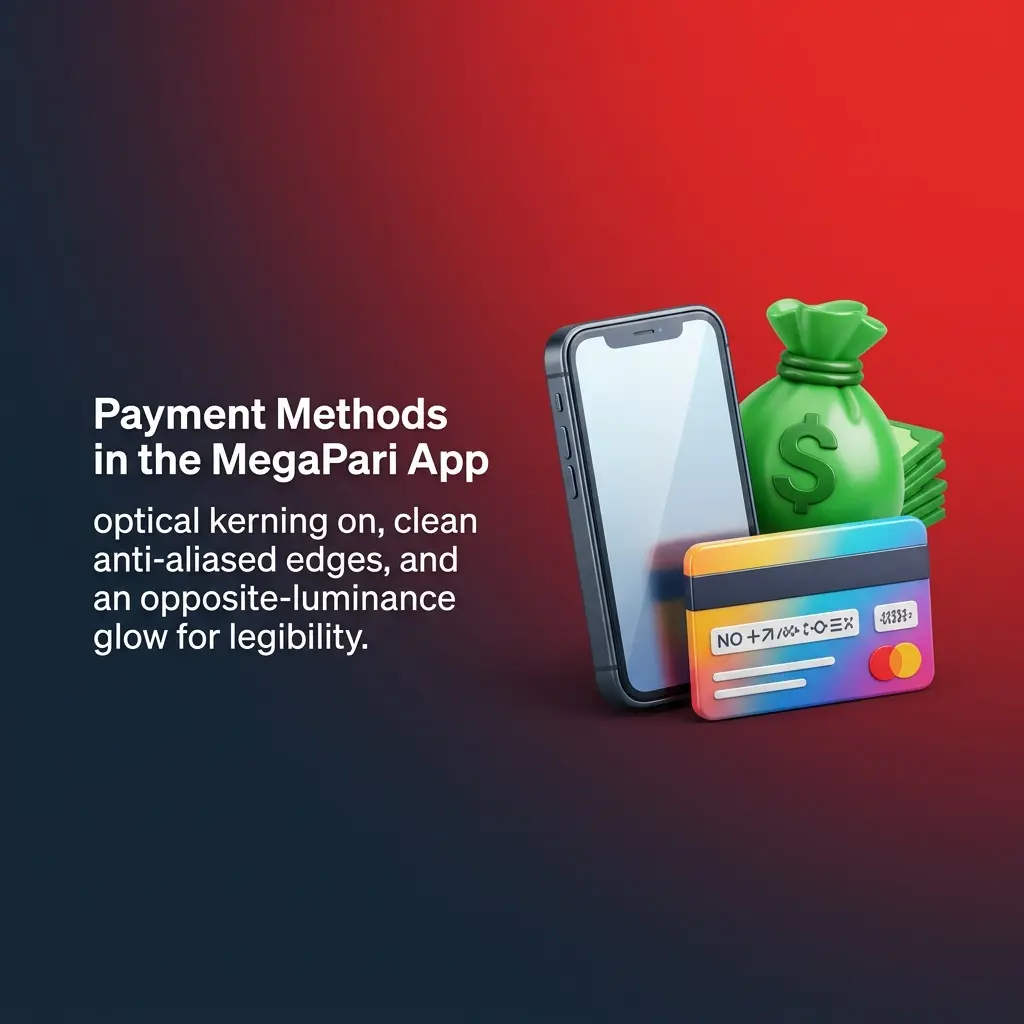 MegaPari app payment methods table showing deposit and withdrawal options, processing times, and ETB limits for Ethiopian players