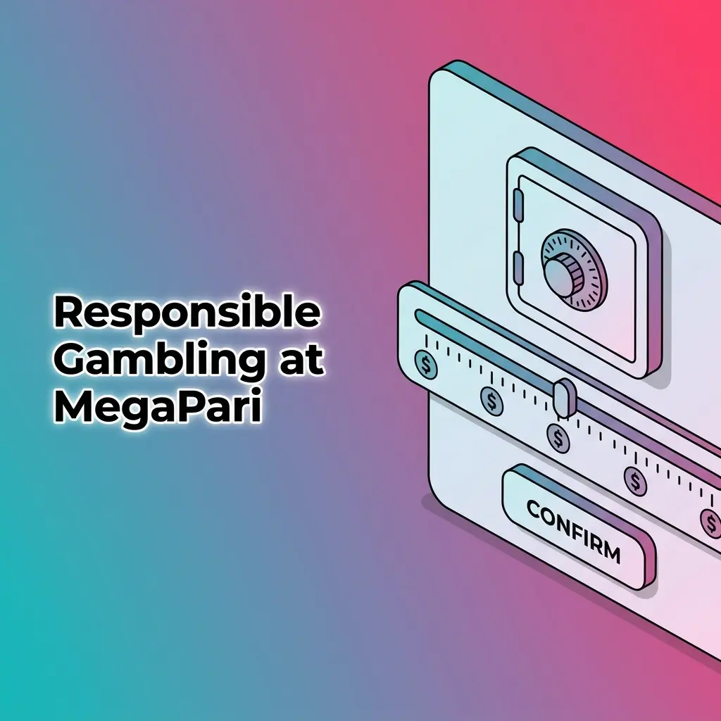 MegaPari responsible gambling tools including deposit limits, wagering limits, and self-exclusion options for safe betting